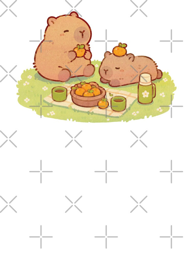 capybara picnic by miriart