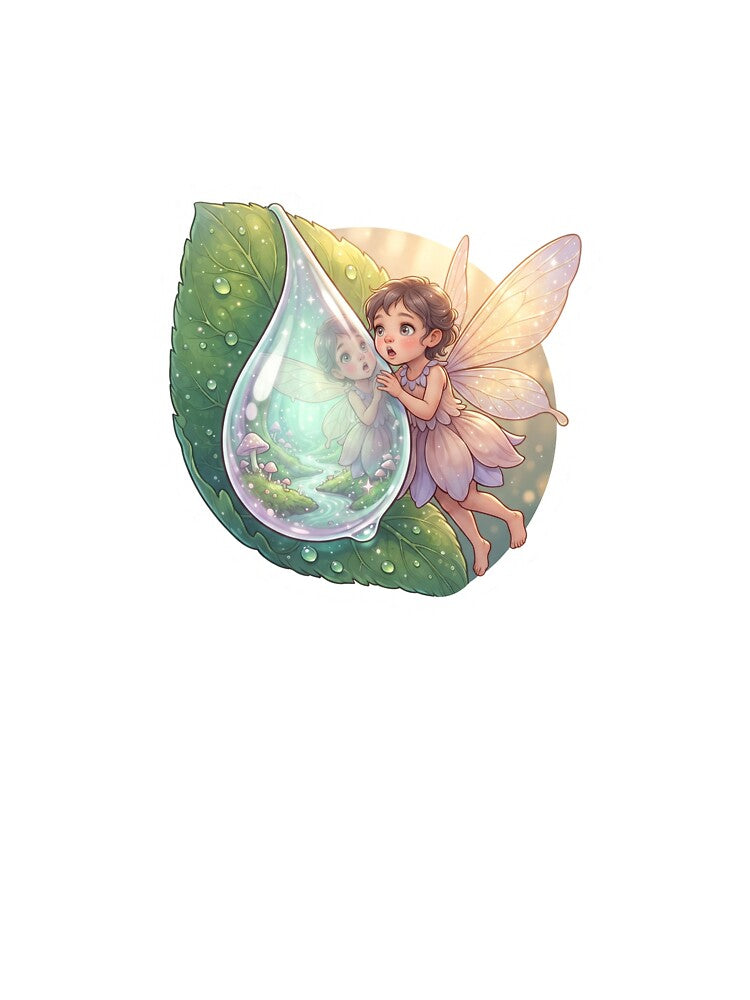 Fairy in Crystal Dew Drop by InkPixell