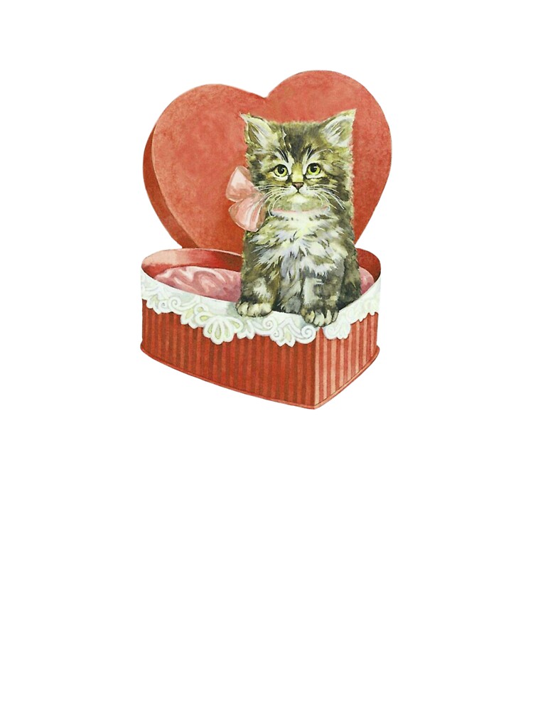 Coquette Cat in a heart by Pixiedrop