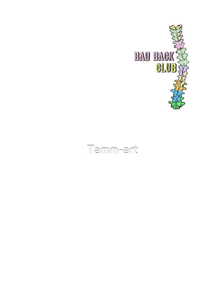 Bad back club, scoliosis by Tamm-art