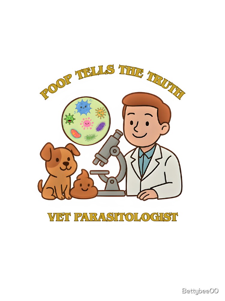 Vet life - Poop Tells the Truth – Trust Your Vet Parasitologist by Bettybee00