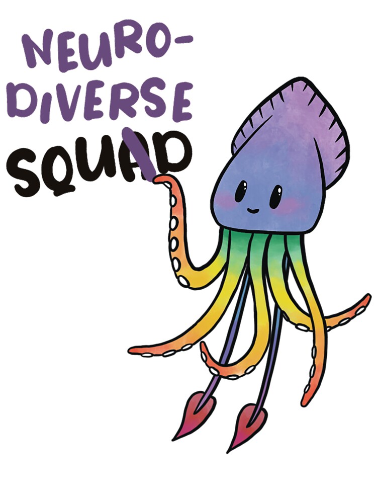 Neurodiverse Squid by ElonDabney