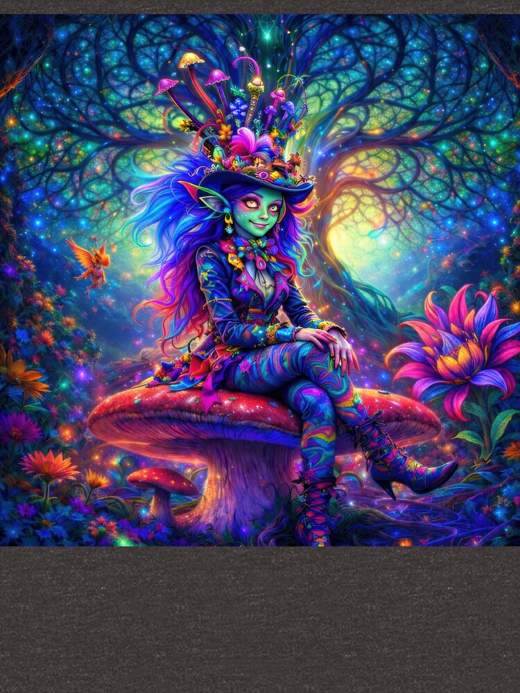 Lab Visions 108: Mushroom Fairy Psychedelic Forest by The Psychedelic Anarchist