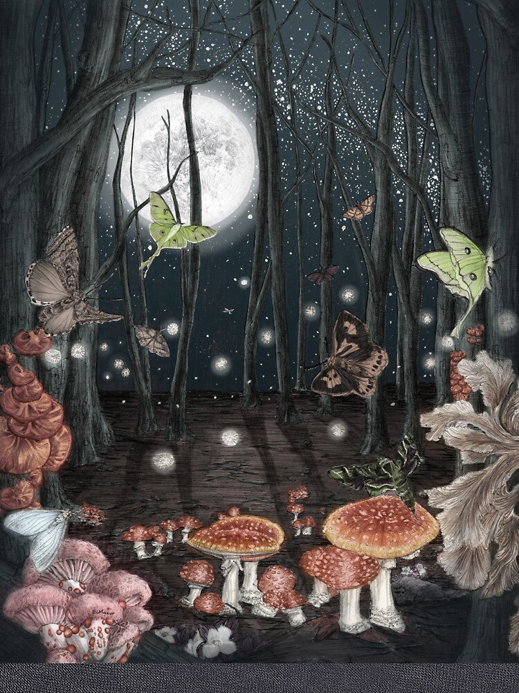 Midnight Magic Colour Version by ECMazur Art