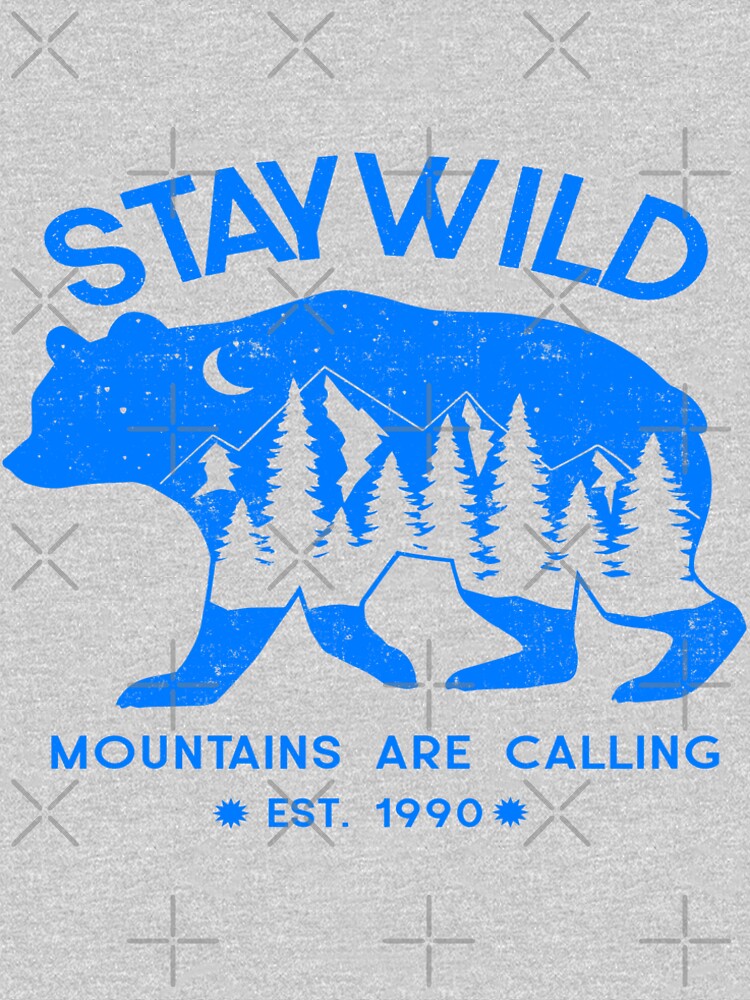 Stay Wild The Mountains Are Calling Spirit Bear by LMcDs