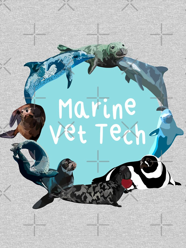 Marine Vet Tech,Marine Vet Tech: Caring for Ocean Wildlife and Marine Animals by PrettylittlepastelUk