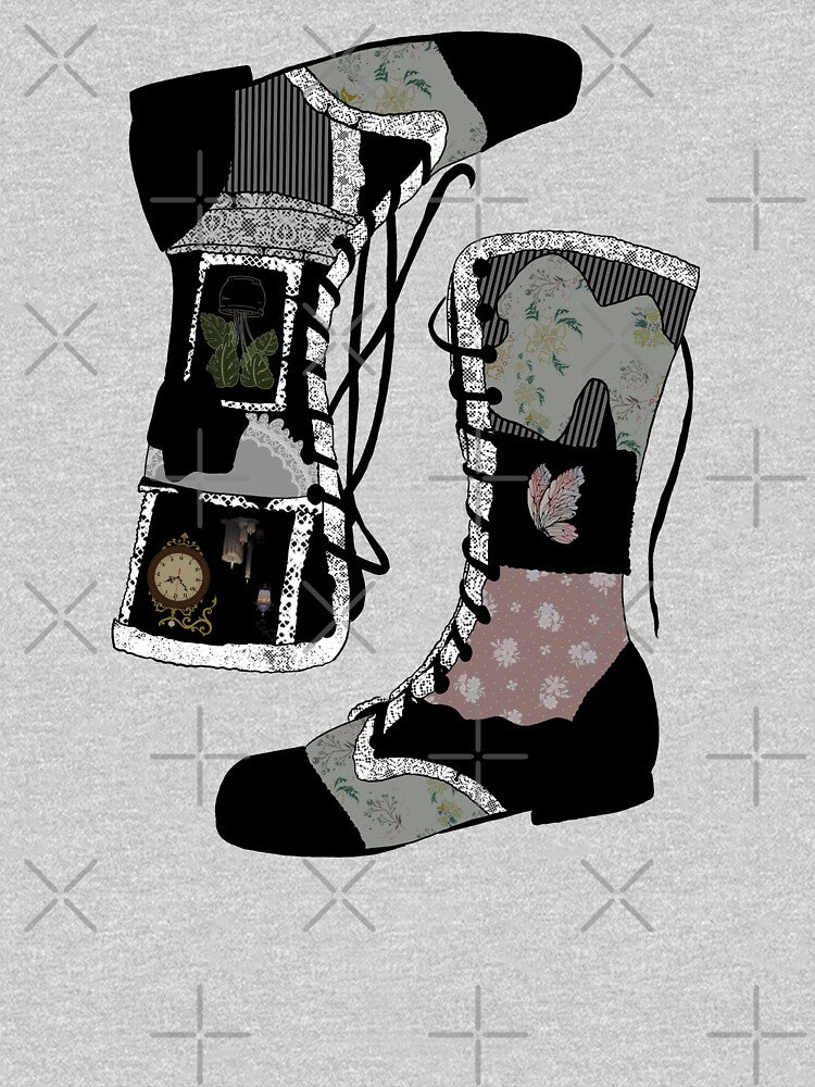 Black Boots that were made for Walking by AnnabethQuinn