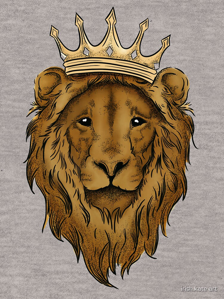 Liam the Lion (2019 - color) by irish.kate art