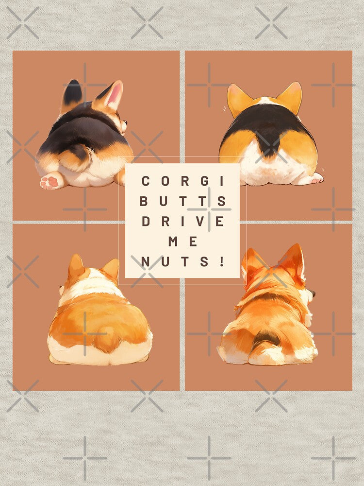 backward-looking corgi2 by aniMo Japan