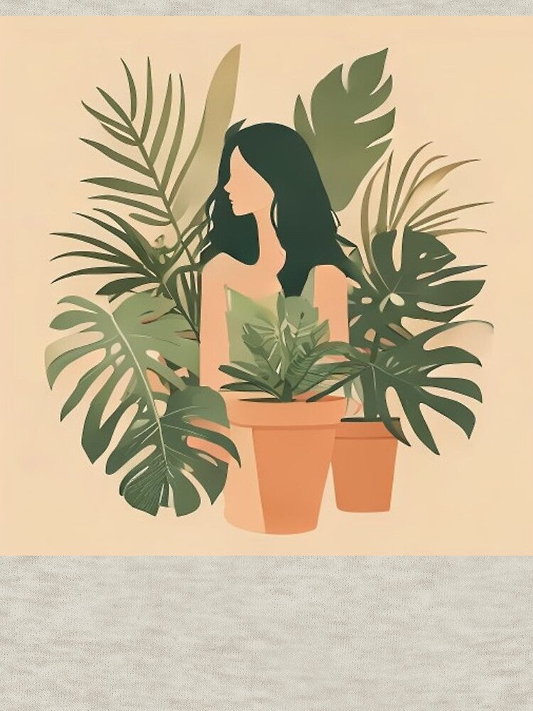 Plant Lady Boho Botanical Monstera Houseplant by JAEStudio