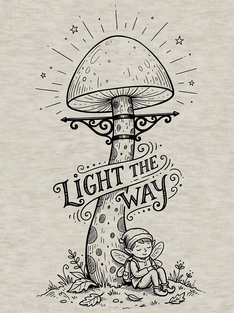 Mushroom Lantern - Fairycore Aesthetic by bapupa