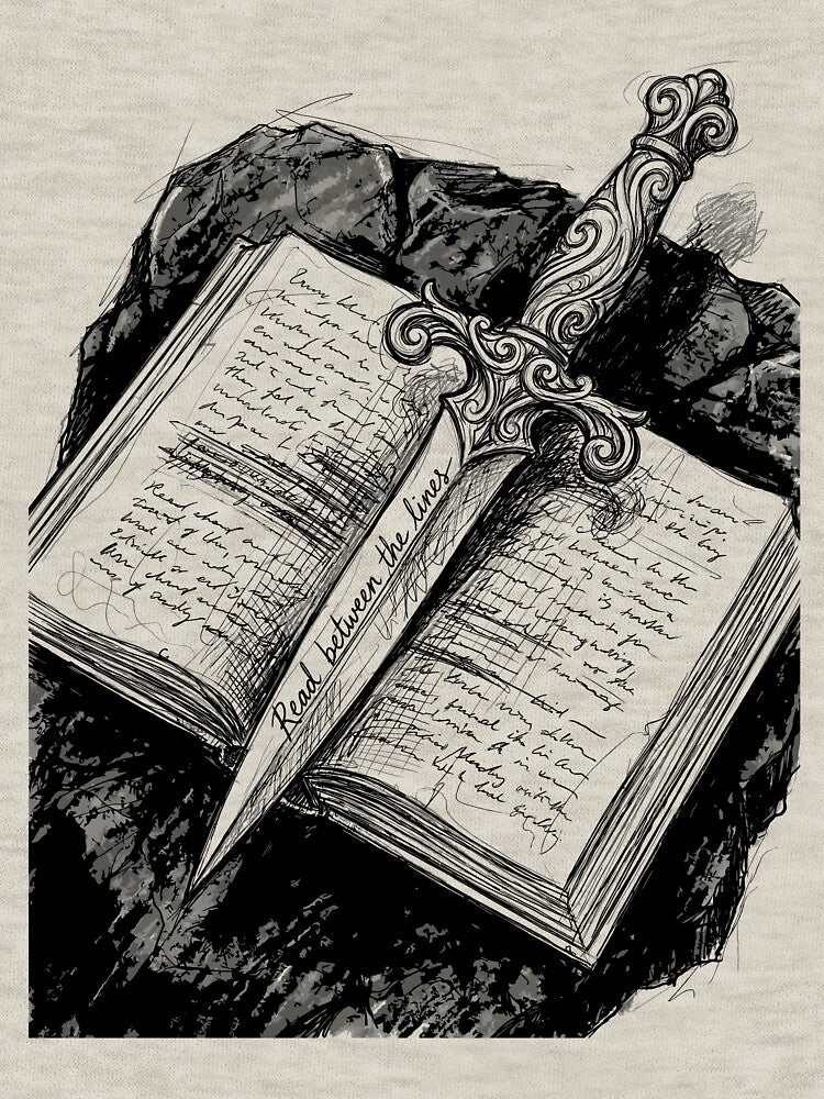Dagger Page Marker - Dark Romance by bapupa