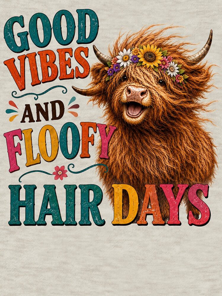 Good Vibes And Floofy Hair Days by HippyRikky