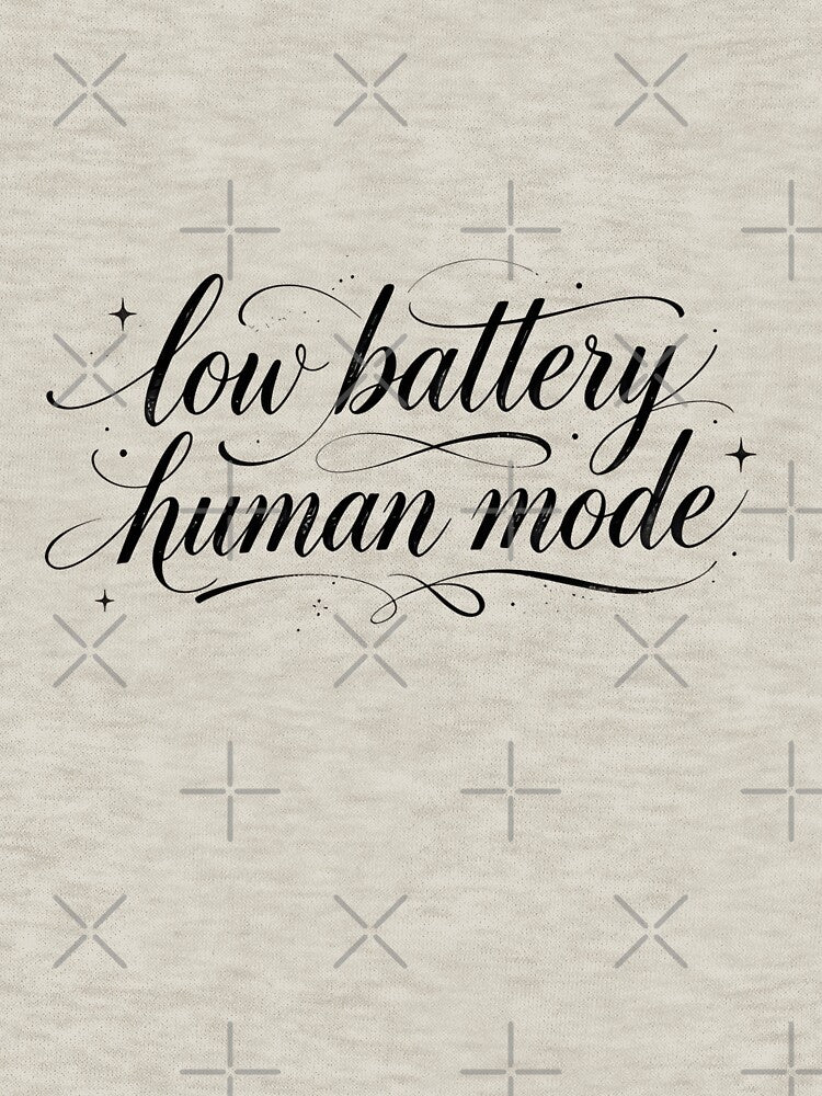 Low Battery Human Mode by Spirit of Siam