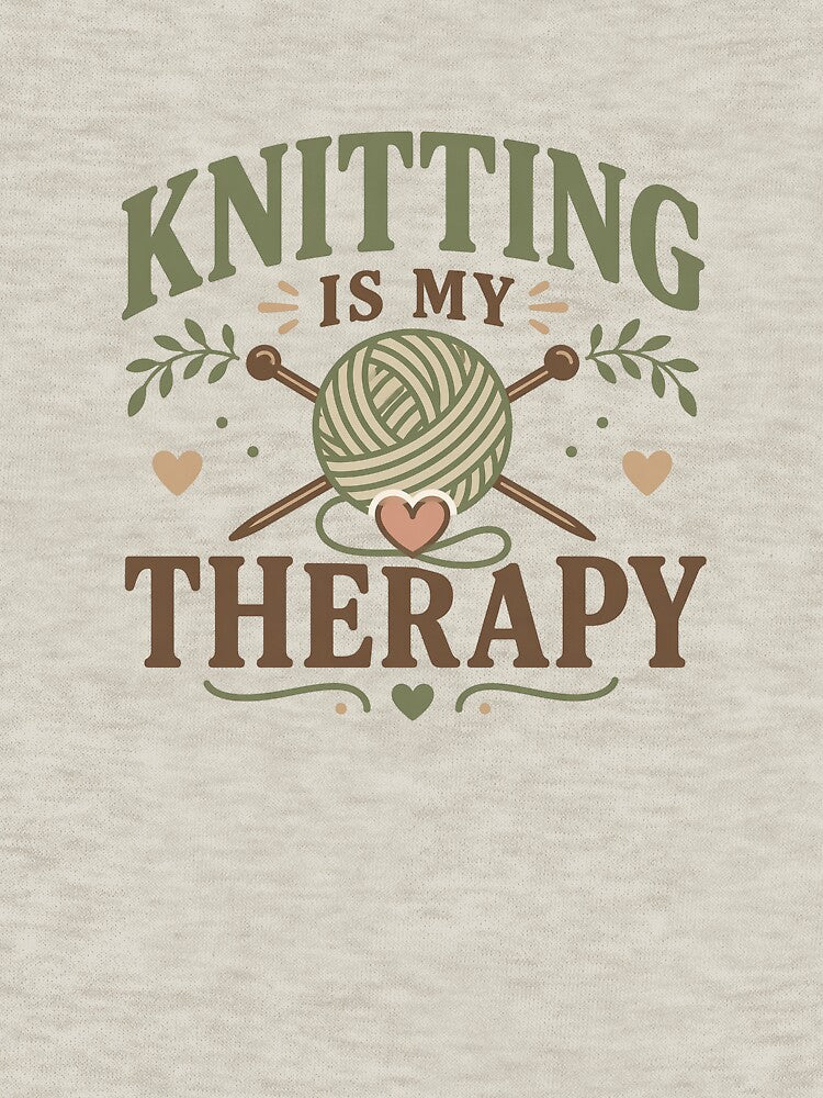 Knitting Is My Therapy by EastEndTownie