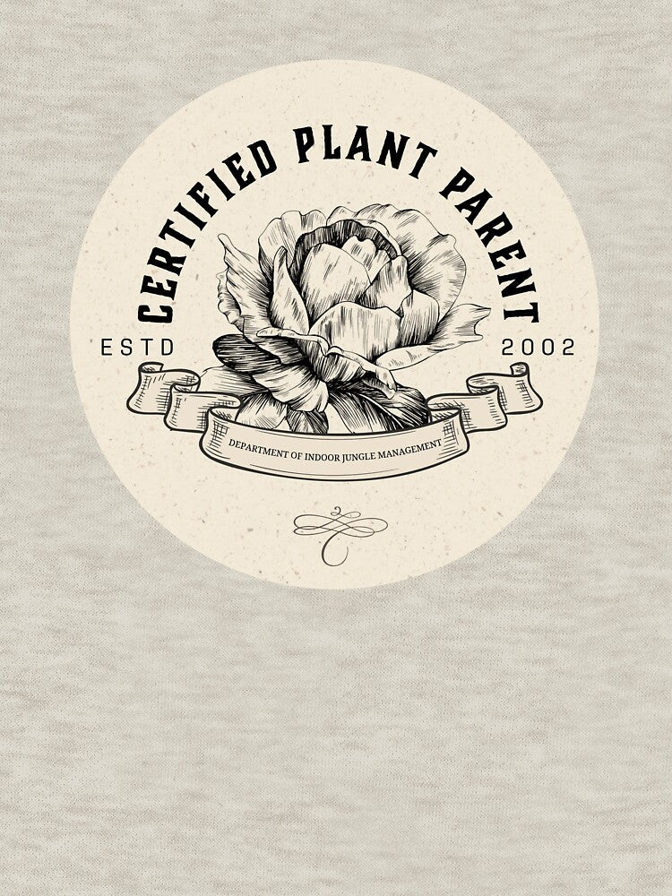 Certified Plant Parent Vintage Shirt – Retro Houseplant Lover Tee for Botanical Enthusiasts & Indoor Gardeners by Tattyarts