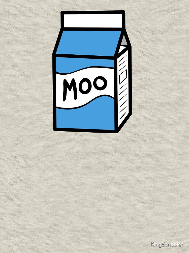 Moo Milk Carton by KingScribbler