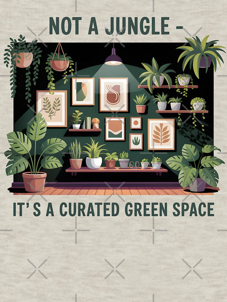Not a Jungle – It’s a Curated Green Space by Jollys-ArtShop