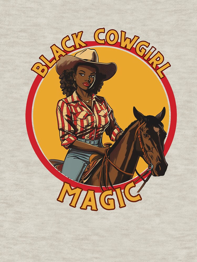Black Cowgirl Magic (Yellow Stripe) by Seedcap7