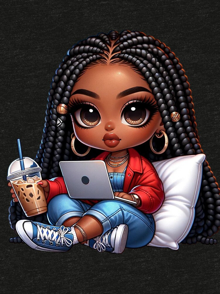 Cozy Freelancer Vibes - Chibi Art by Ryszard2207