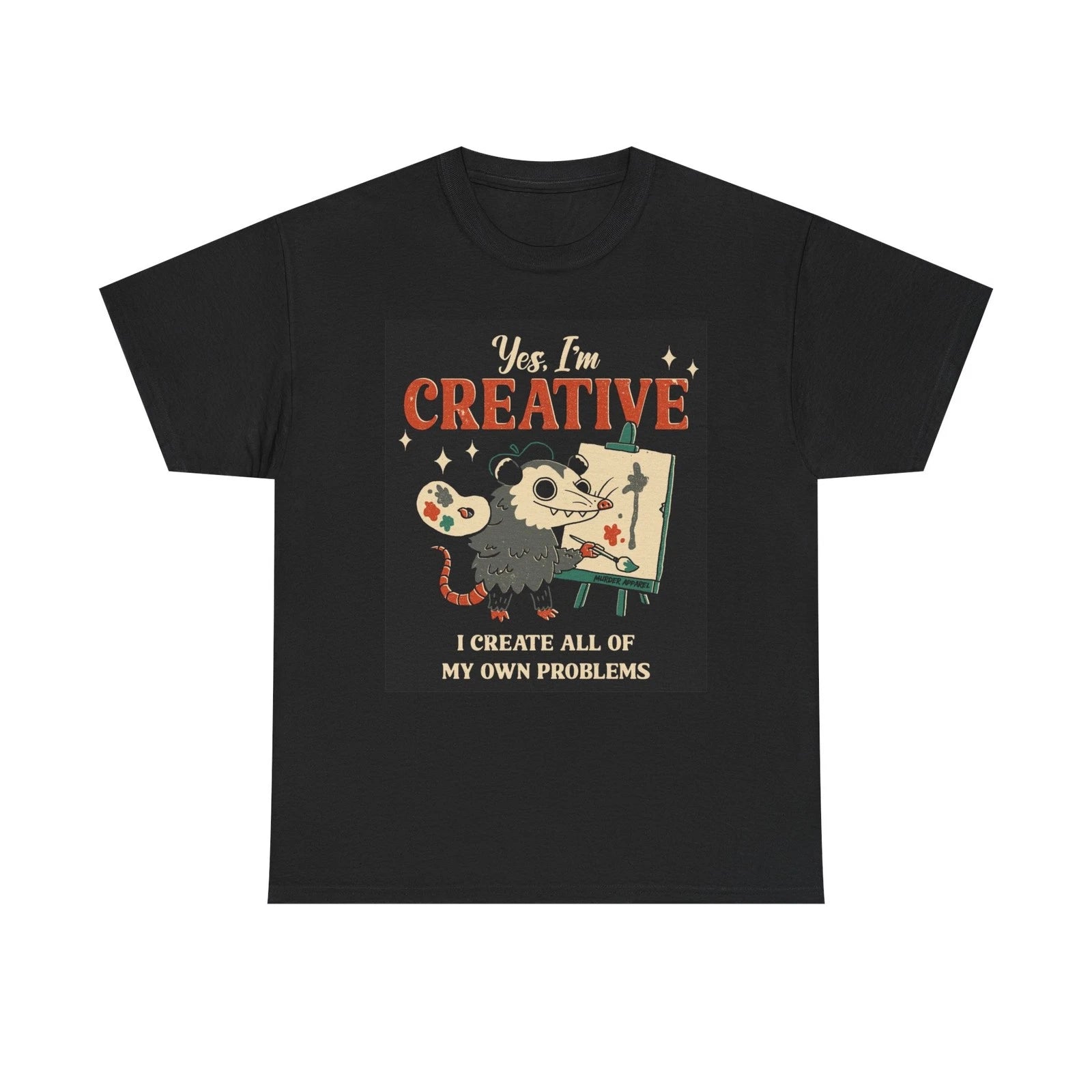 Yes I'm Creative Graphic T Shirt Brand New Cotton Tee