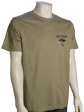 Rip Curl Fade Out Icon T-Shirt - Washed Moss - New