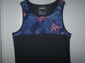 Urban Pipeline Muscle shirt Floral dark grey NEW