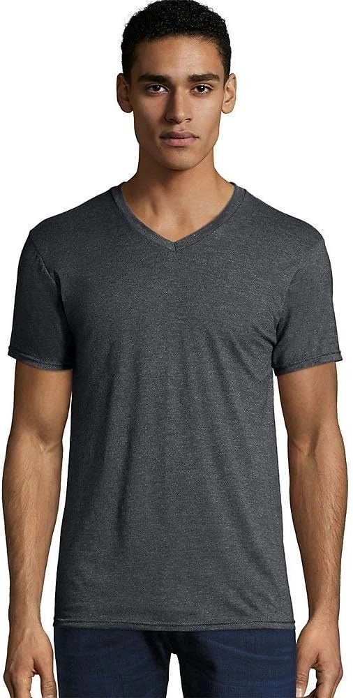 4.5 oz. 100% Ringspun Cotton Nano-T V-Neck T-Shirt