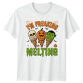 Im Freaking Melting T-Shirt Cute Spooky Halloween Gift For Him And Her