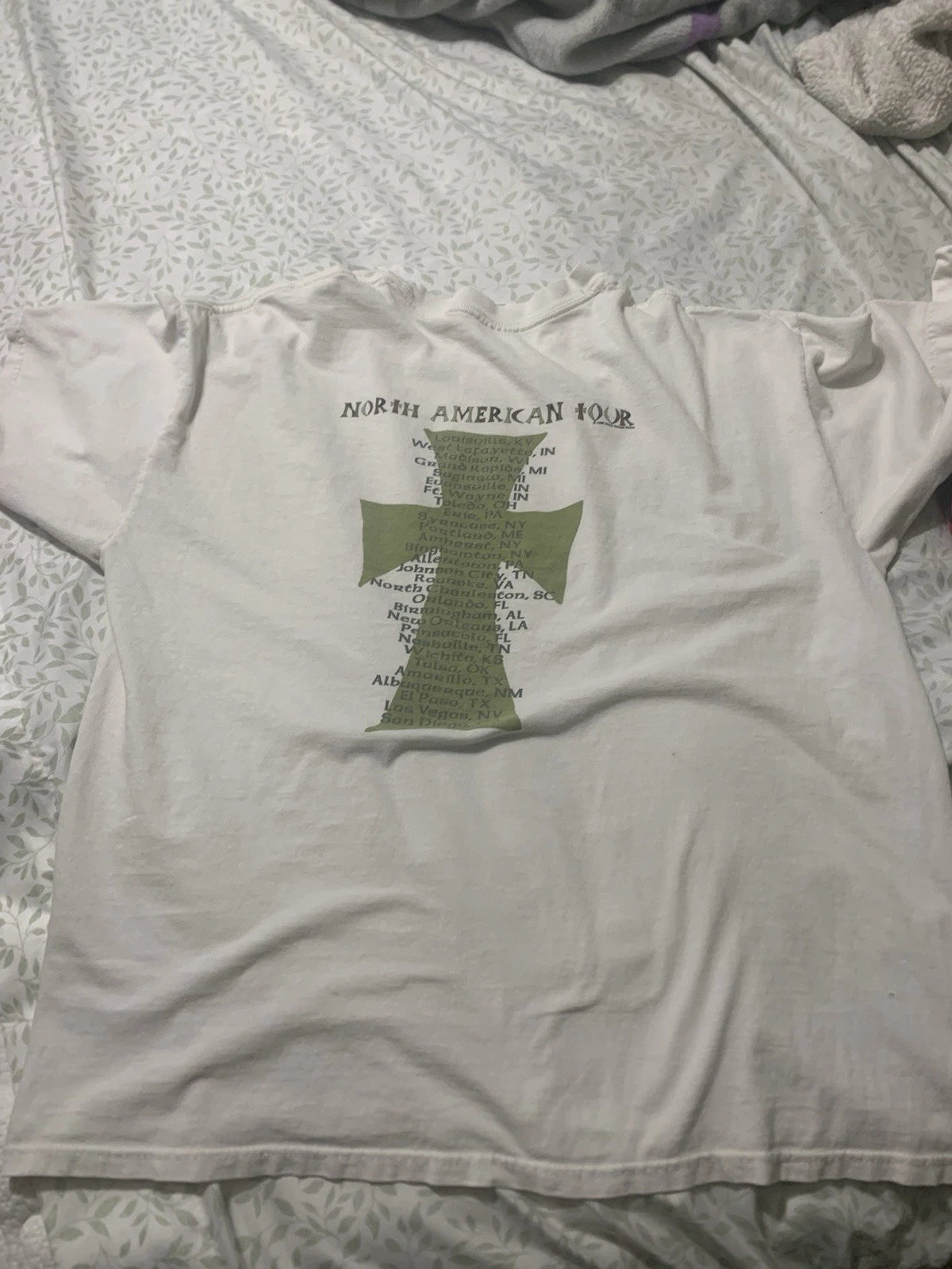 Vintage 1996 Stone Temple Pilots North American Grunge Tour Band Tee
