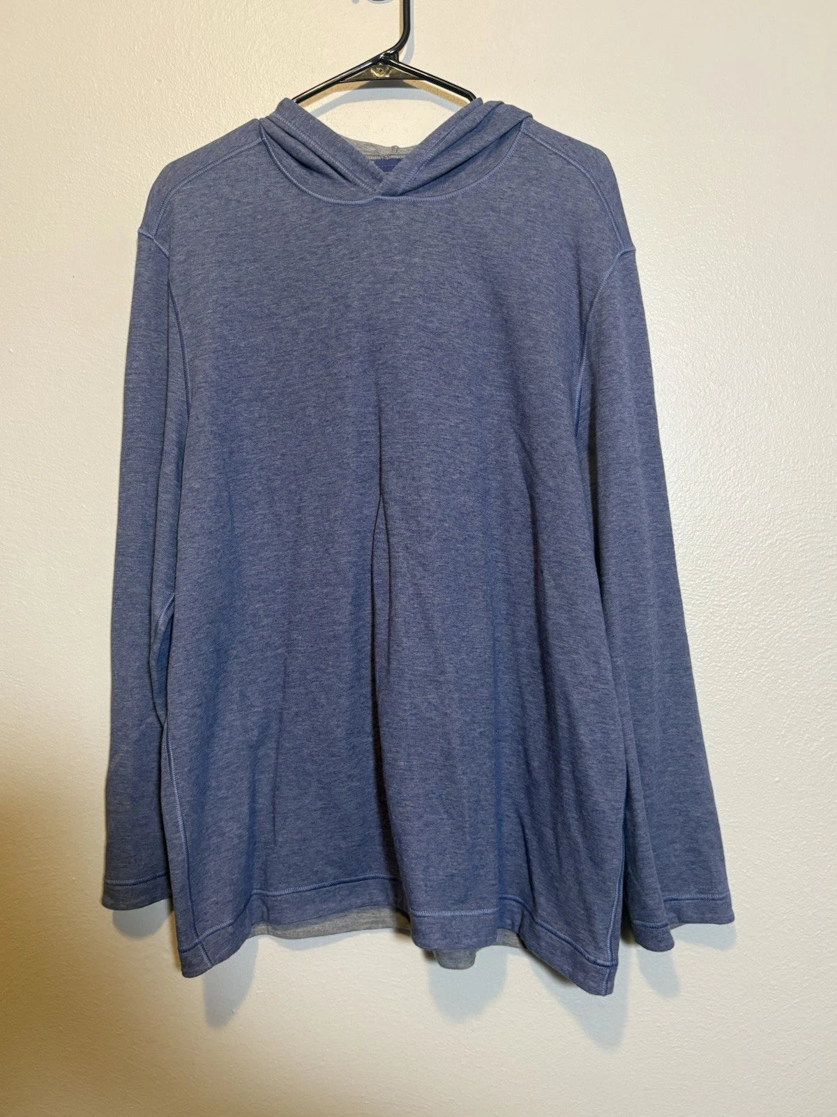 Wilkens Bros. Heritage Collection Blue Hoodedq T-Shirt Size XL Casual Minimalist
