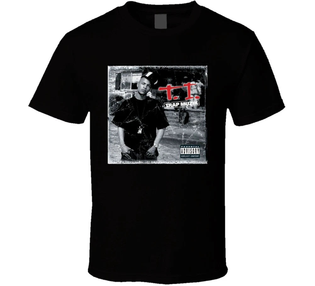 TI Trap Muzik 21st Century Hip Hop Album Cool Retro T Shirt