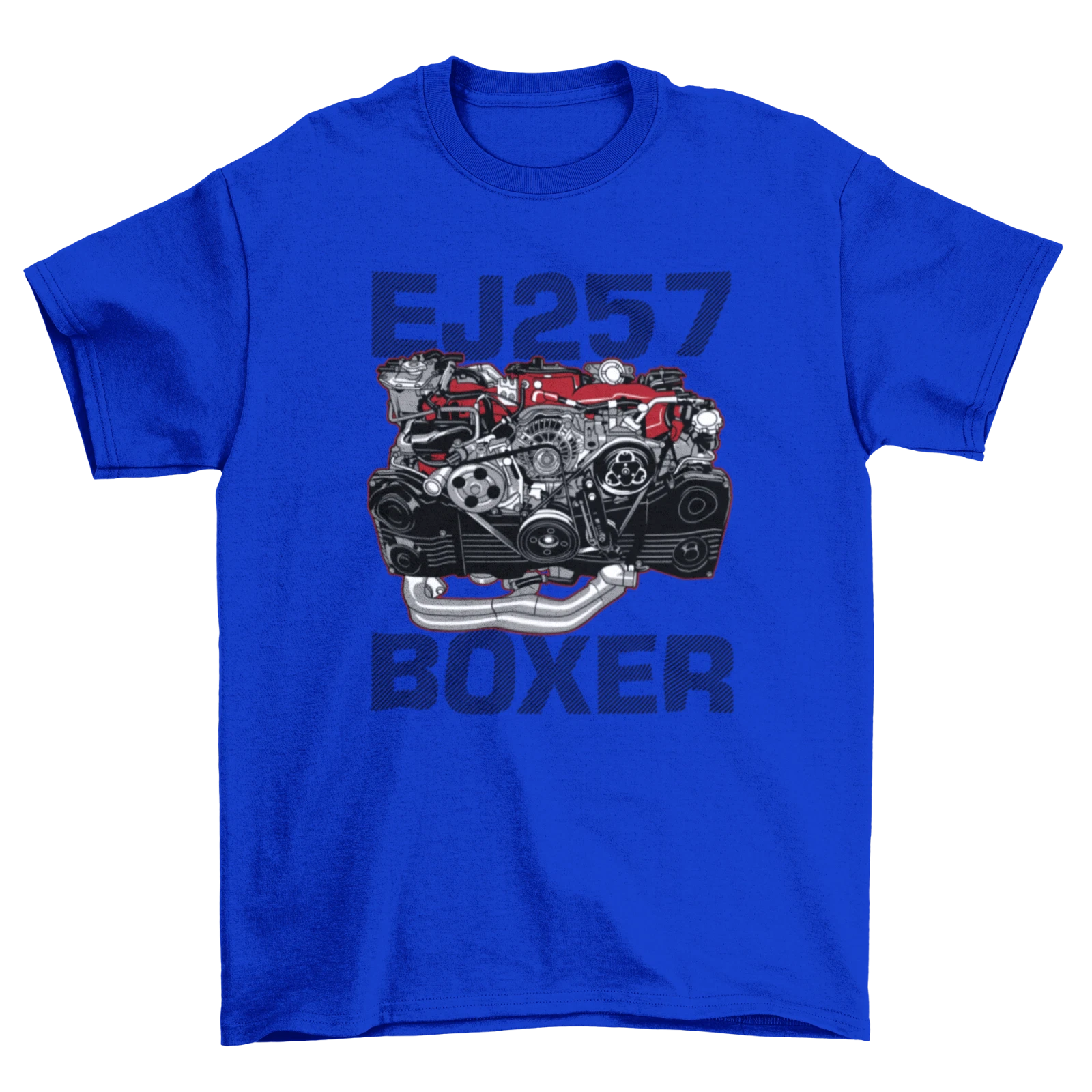 Subie Engine EJ257 Boxer T-Shirt | JDM Mechanic Racing Car Short Sleeve Gift...