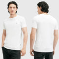 ALLSAINTS Mens Tonic T Shirt Optic White Crewneck Top SS Cotton Tee ALL SAINTS