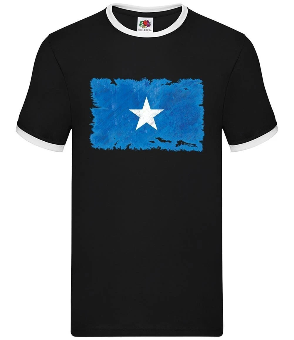 Somalia Grunge Stil Flagge - Herren Ringer - Somalisch Country Reise Flaggen