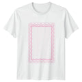 Summer Preppy Frames Womens T-Shirt Coquette Aesthetic Birthday Gift For Her