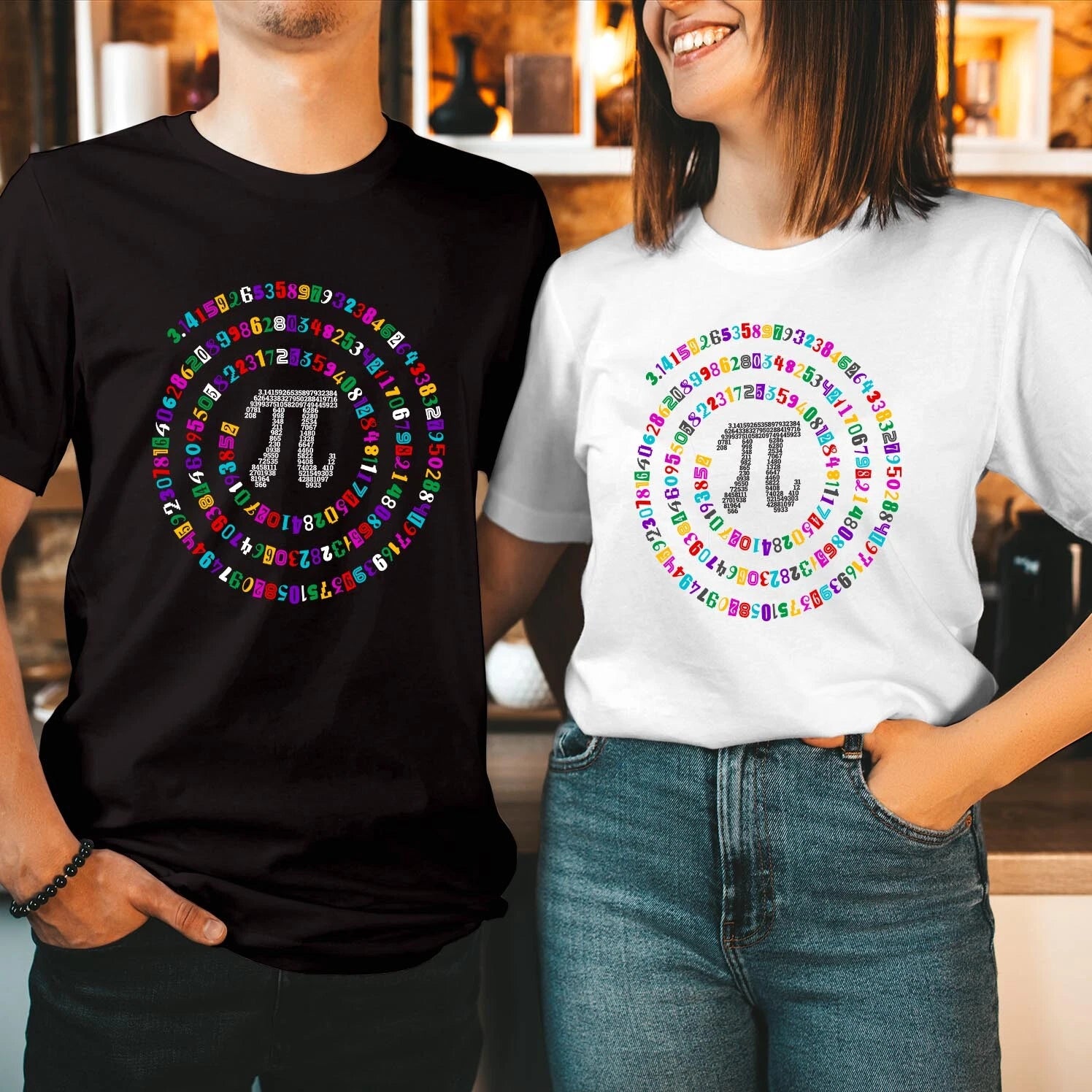 T-Shirt (149) Pi Day World Maths Day School Kids Math Science Teacher Gift Shirt
