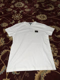 Dolce Gabbana White Tee Shirt Designer Size 46 Short Sleeve Cotton Crew Neck