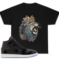 Shirt To Match 1 Mid SE Unisex Tee Lion Shirt Sneaker T Shirt Sneaker Tee
