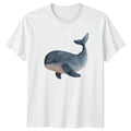 Cute Whale T-Shirt Ocean Life Birthday Gift For Him And Her