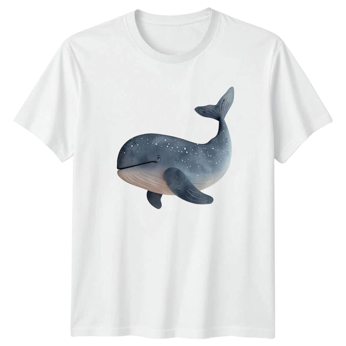 Cute Whale T-Shirt Ocean Life Birthday Gift For Him And Her