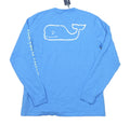 Vineyard Vines Men's Keel Blue Two-Tone Vintage Whale Pocket T-Shirt