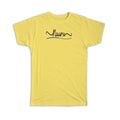 Gift T-Shirt : Nauru Flag Colors Nauruan Travel Expat Country Minimalist