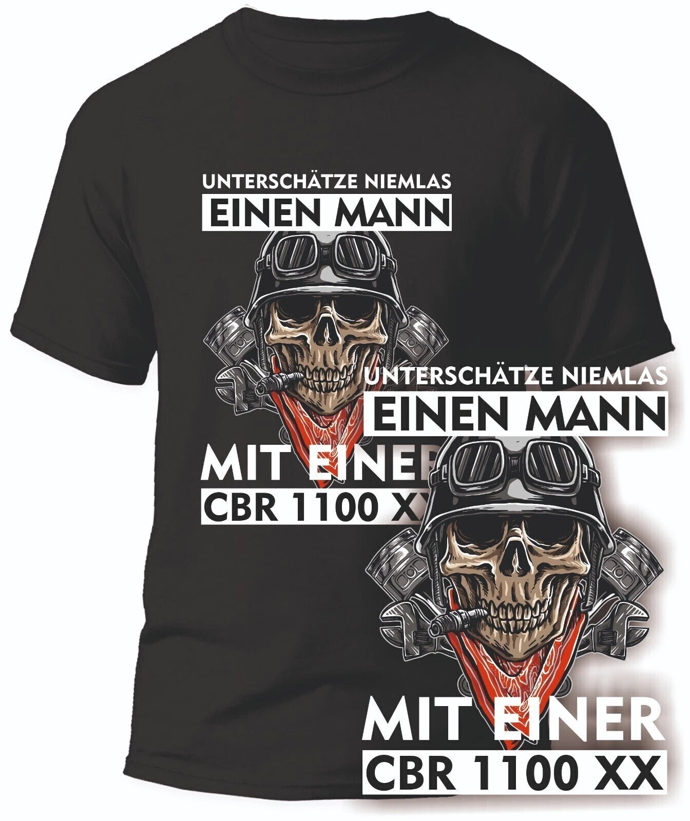CBR 1100 XX T-Shirt Man Motorcycle Biker Motorbike Clothing Shirt Accessories Tuning