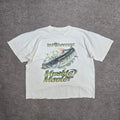 Vintage 1992 In-Fisherman Shirt Mens Nice Man Muskie Mauler Fish Paul Earney Art