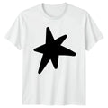 Abstract Star Modern Graphic Minimalist T-Shirt Abstract Star Graphic Design
