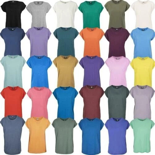 Urban Classics women's t-shirt with drop sleeves