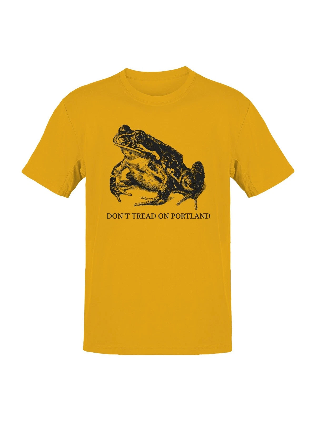 Portland Frog Protest Art Men's T-shirt