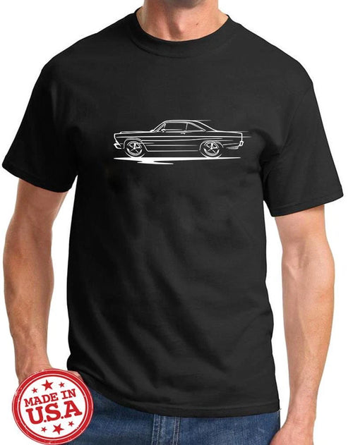 1966 1967 Ford Fairlane Hardtop Redline Design Tshirt NEW FREE SHIP