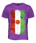 NIGER GRUNGE FLAG MENS T-SHIRT TEE TOP NIGERIEN SHIRT FOOTBALL JERSEY GIFT